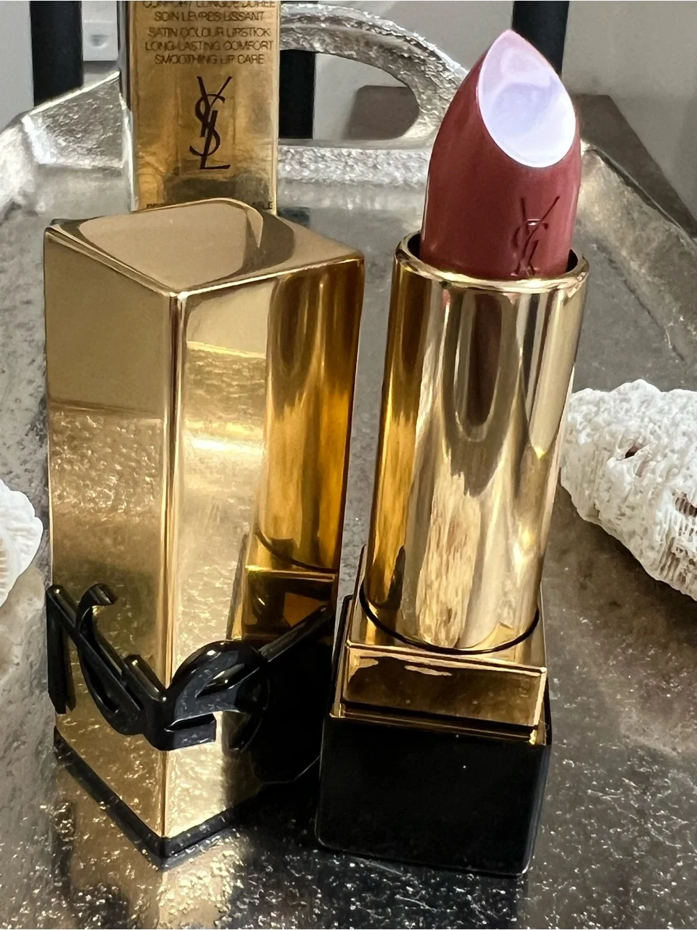 Yves Saint Laurent Rouge Pur Couture Satin Lipstick NM Nu Muse Refillable